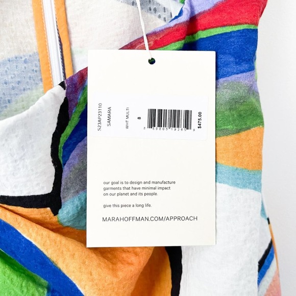 Mara Hoffman Samara Strapless Cutout Midi Dress Alegasia Print - Picture 12 of 12